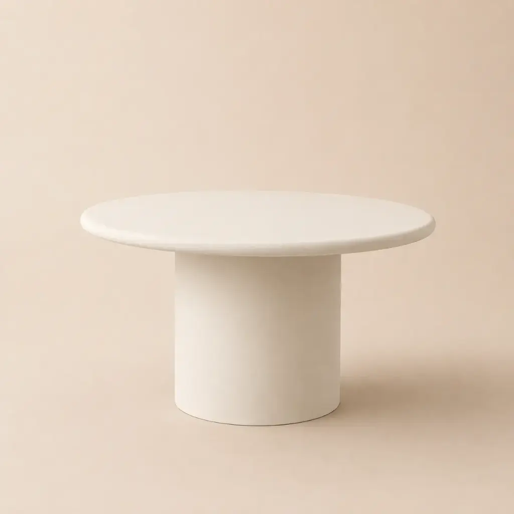 MESA BRUNA CIRCULAR 