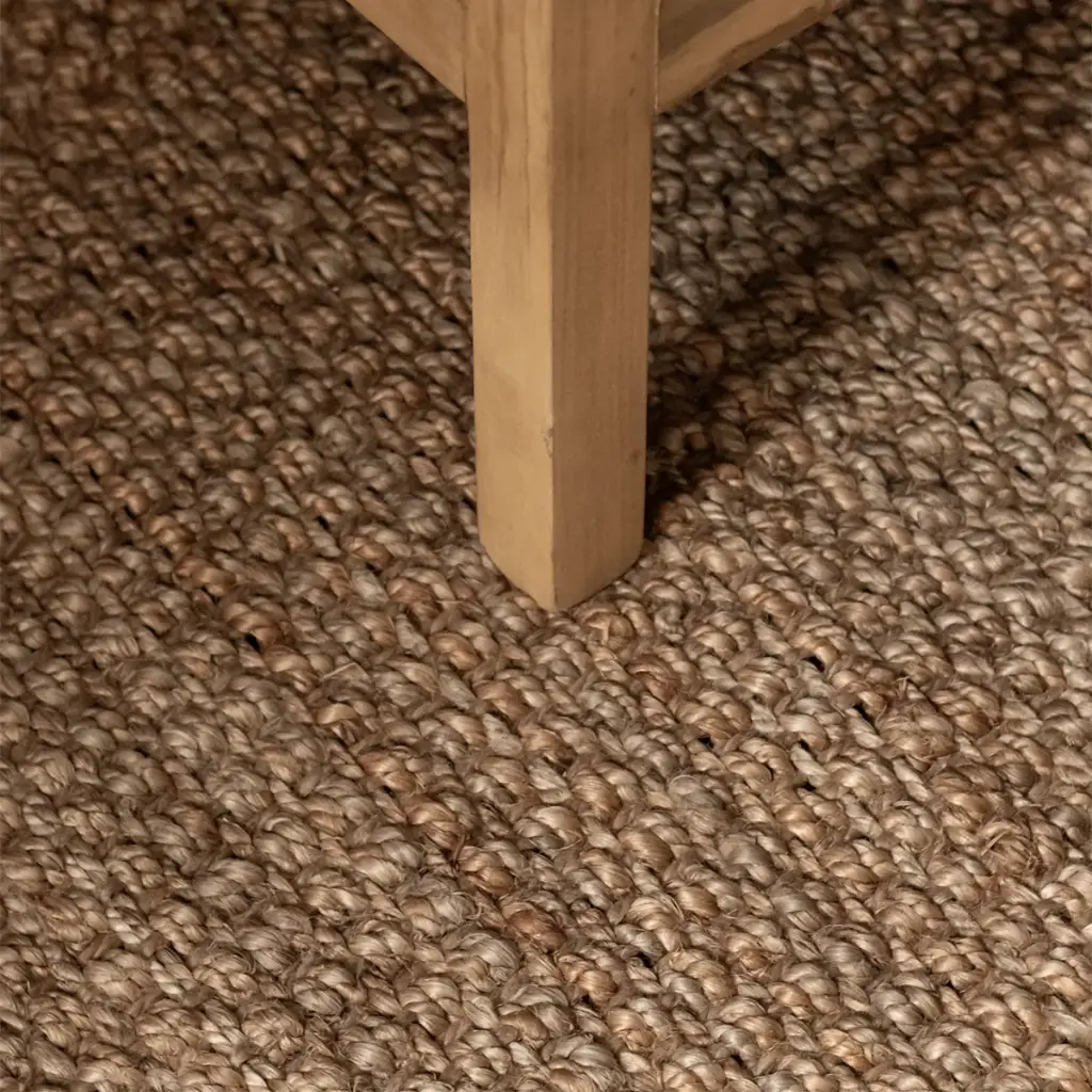 ALFOMBRA YUTE - NATURAL