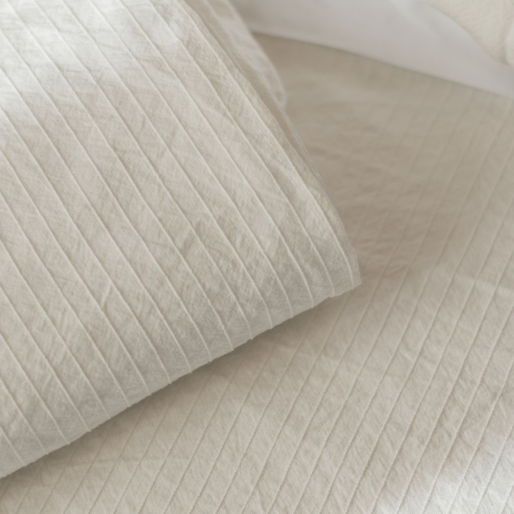 FUNDA DE EDREDON - SASTRE OFF WHITE | SATEN